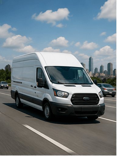 Dedicated courier transporting urgent freight for next flight out