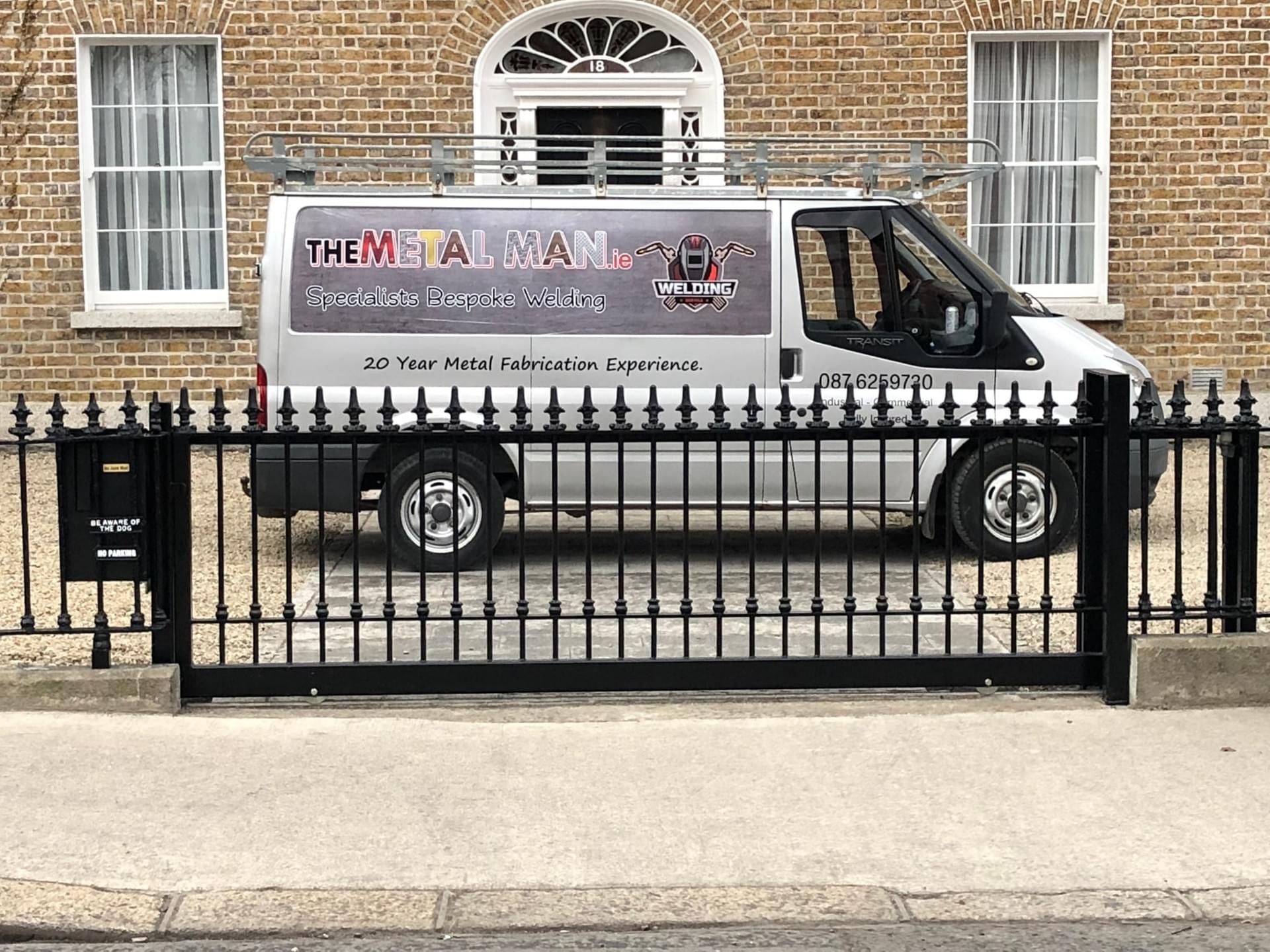 The Metal Man Welder, Metal Fabrication, bespoke welding , Dublin welder, construction welding