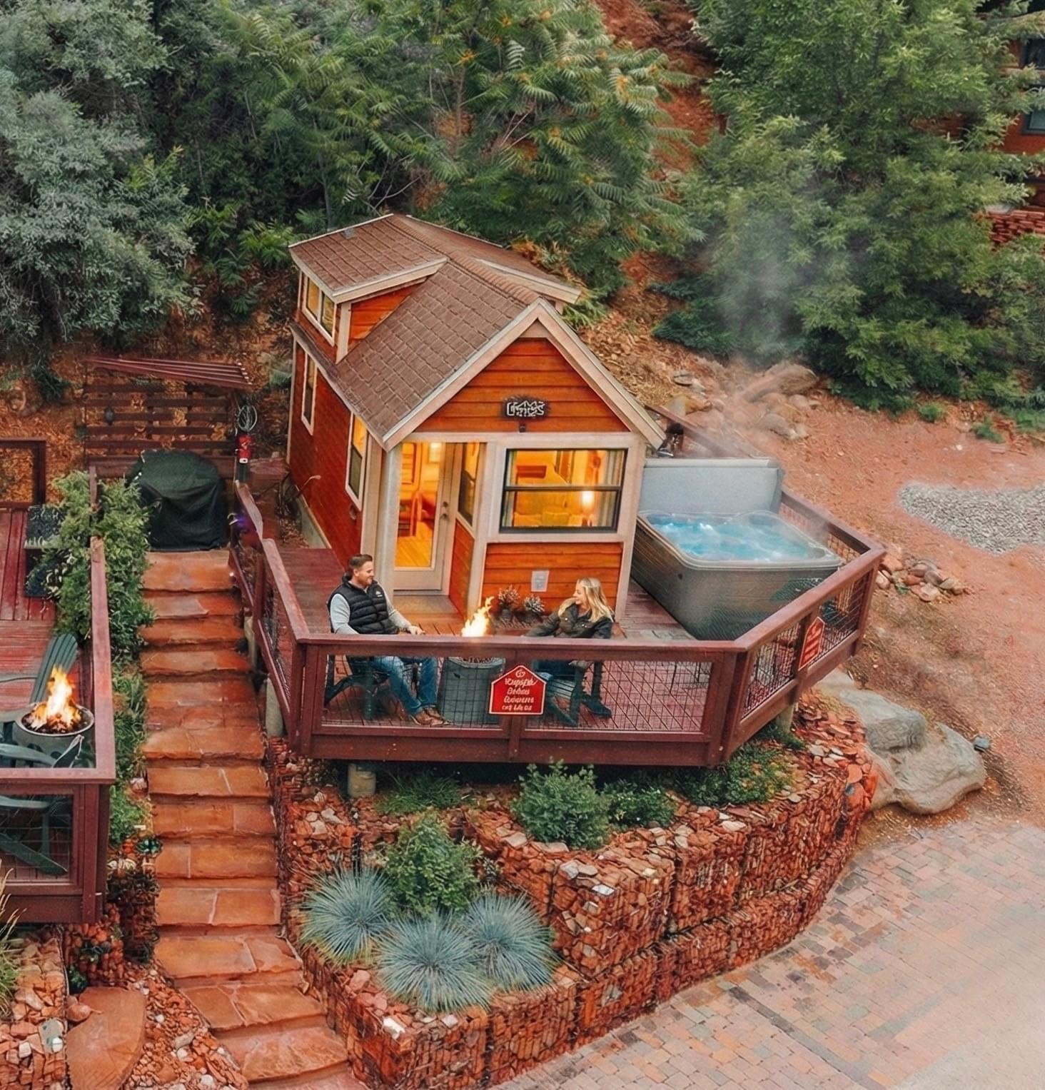 Flow Sedona | TinyCamp Airbnb Vacation Rental | Tiny Home Experience
