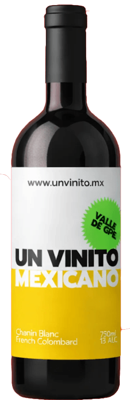 Un Vinito Mexicano - botella 1