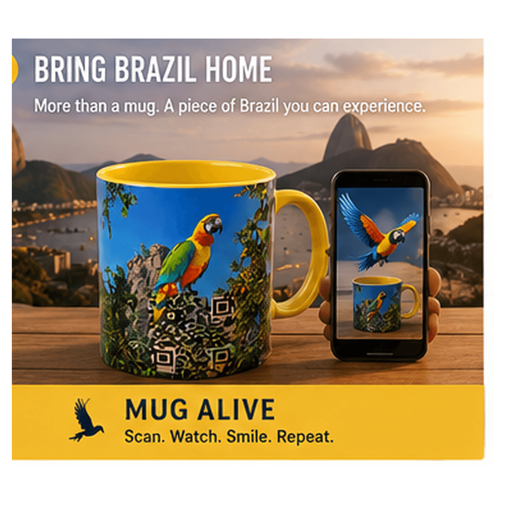 Bring Brazil Home Mug Alive visual