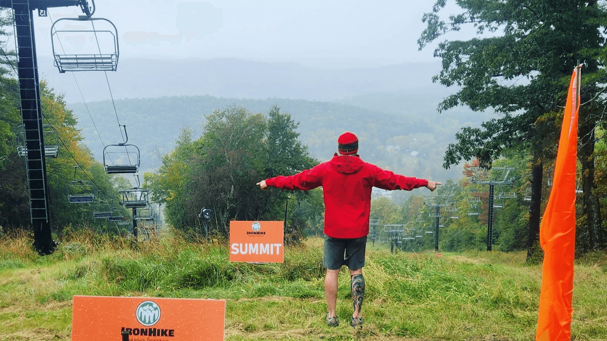 Dr. Scott Festa, 1st IronHike Olympus Mons Ultra Finisher, Spring 2024