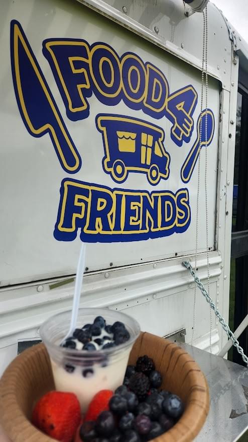 IronHike Mountain Athletes at Food4Friends food truck during veteran-owned endurance Event Cornwall CT