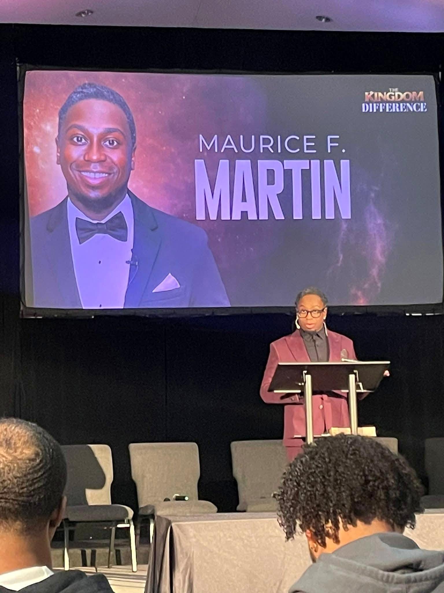 Maurice F. Martin at the Ohio Crisis Intervention Team conference