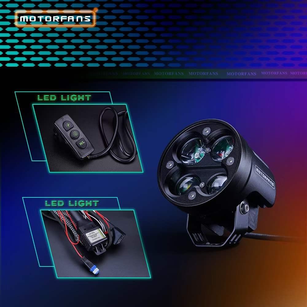 Motorfans Motorcycle LED Light Kits, Accessories motor fans lightsmotor fans aux lights
