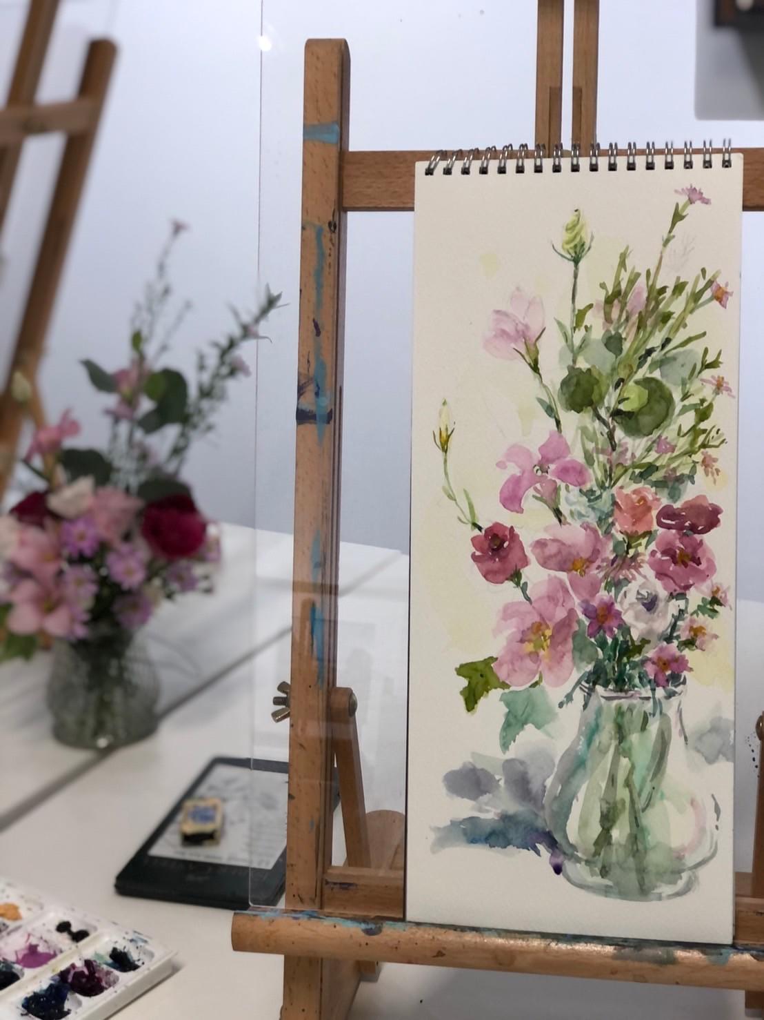 法式立体油画插花DIY，打造个性化艺术空间？🎨-DIY亲子装饰画-淘宝好物网, image size:1108x1478