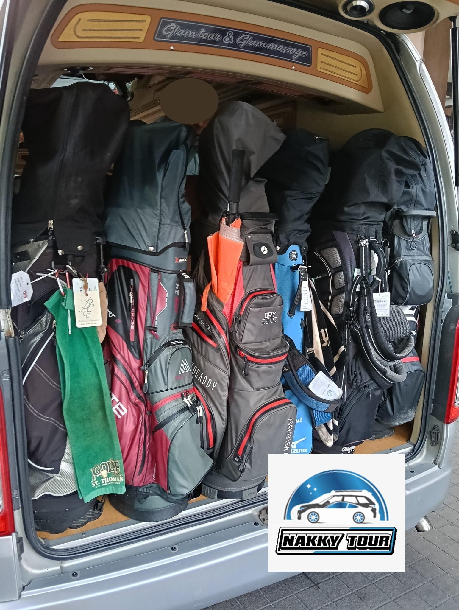 VIP Van Golf Equipment x5 Storage Real Shot