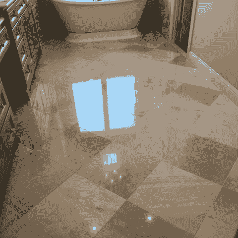 Travertine restoration