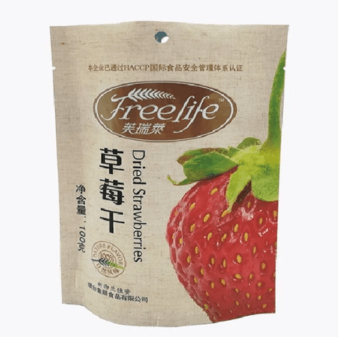 Stand-up pouch  Food dried strawberry bag