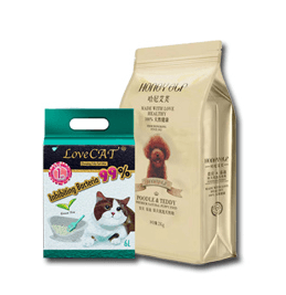 Side gusset bag  Pet food bag