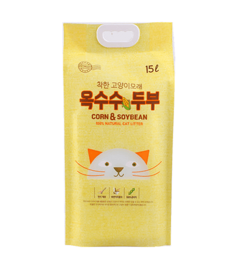 Quad seal pouches  Cat food bag