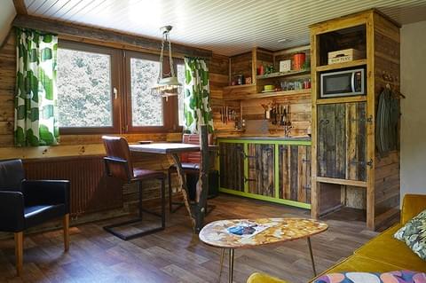 Volledig ingerichte studio in de Ardense bossen