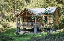 Cabane - Knus houten huisje bij  mini resort in de Ardennen