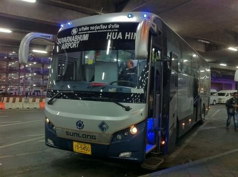 Suvarnabhumi BKK Airport to Hua Hin Public Bus