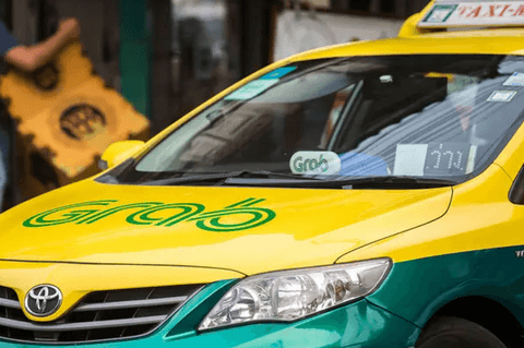 Grab Bolt Ride Hailing App from Bangkok to Pattaya