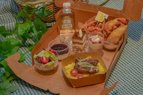 高雄點心餐盒,推薦高雄西點餐盒,街趣餐盒,高級下午茶餐盒,高雄西式餐盒