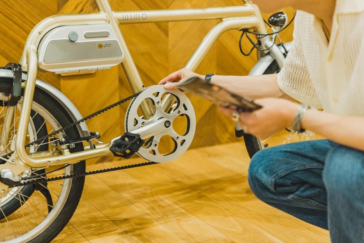 電動アシスト自転車 wimo COOZY メンテナンスフリー ベルトドライブ