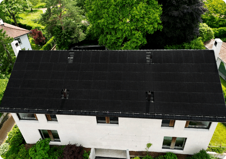 Suisse - Installation photovoltaïque sur toiture de 38,27 kWp