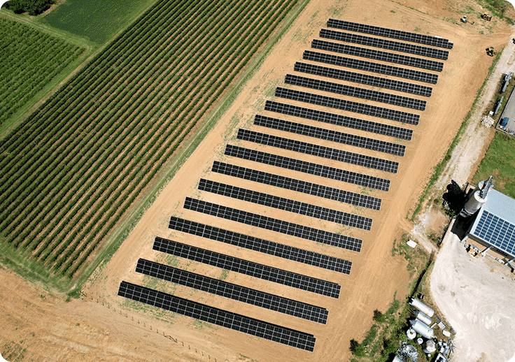 Italie - Installation photovoltaïque au sol de 912 kW