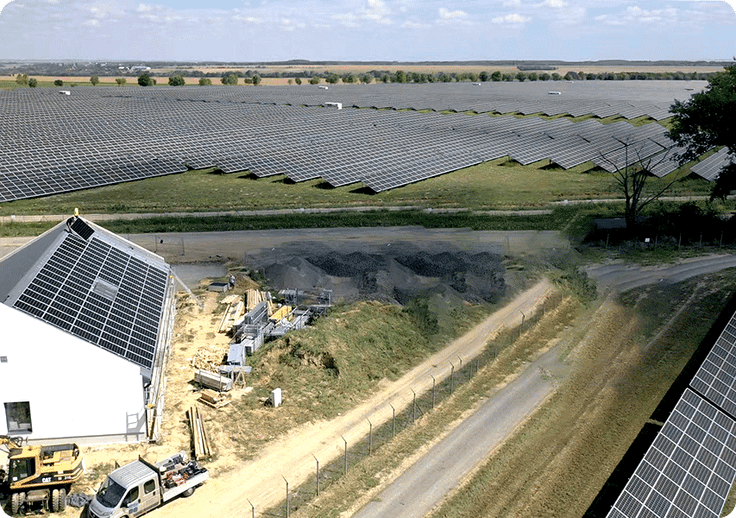 Hongrie - Installation photovoltaïque au sol de 10 MW