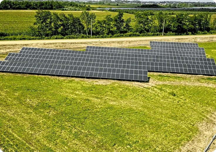 Hongrie - Installation photovoltaïque au sol de 164 kWp