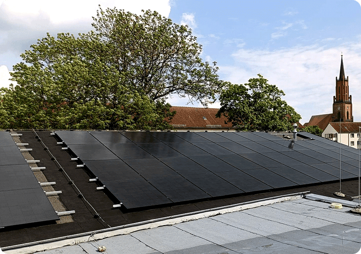 Allemagne - Installation photovoltaïque au sol de 100 kW