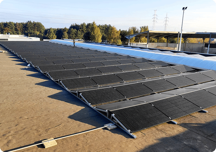 Belgique - Installation photovoltaïque commerciale de 376 kWp