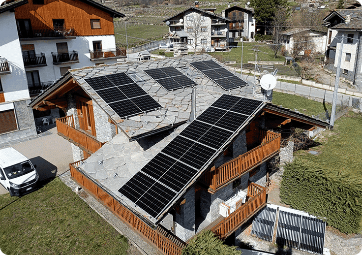 Italie - Installation photovoltaïque sur toiture de 8,19 kWp