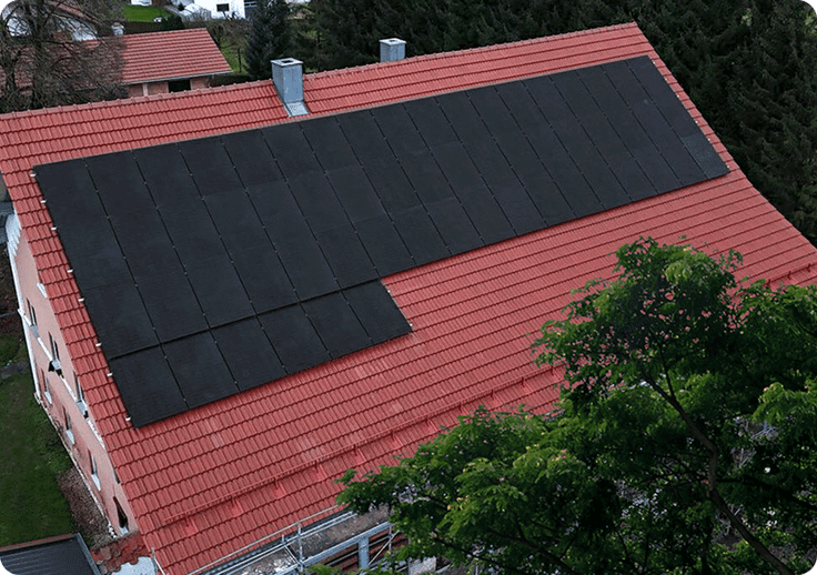 Allemagne - Installation photovoltaïque sur toiture de 25,8 kWp