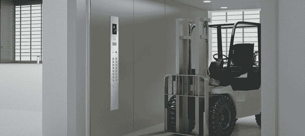 what is a freight elevator: interior view showcasing its features