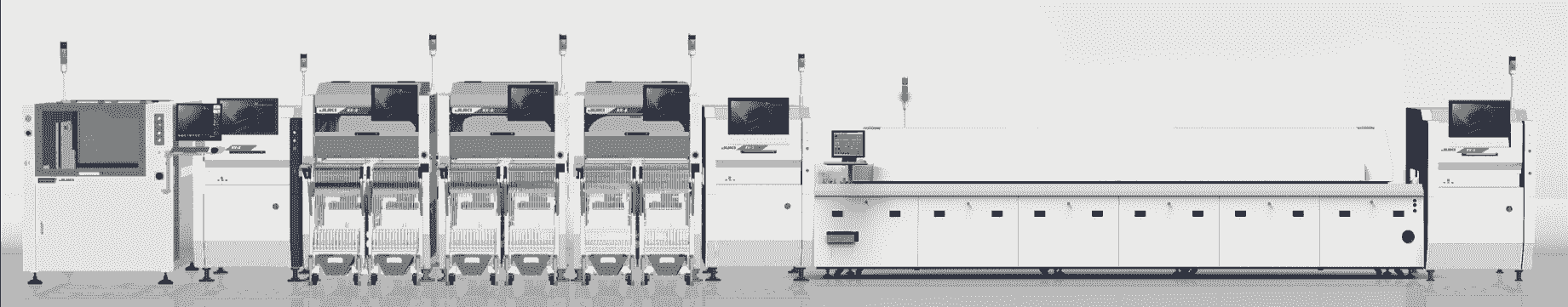 advanced aoi machine inspecting PCBs for quality assurance