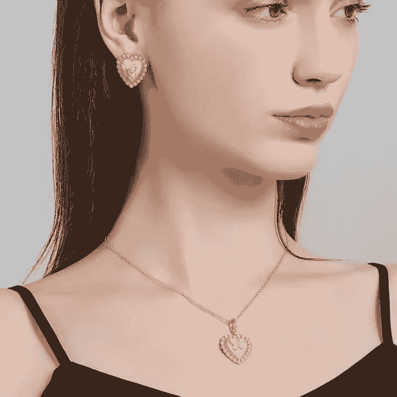 a butterfly necklace highlighting exquisite design and sparkle
