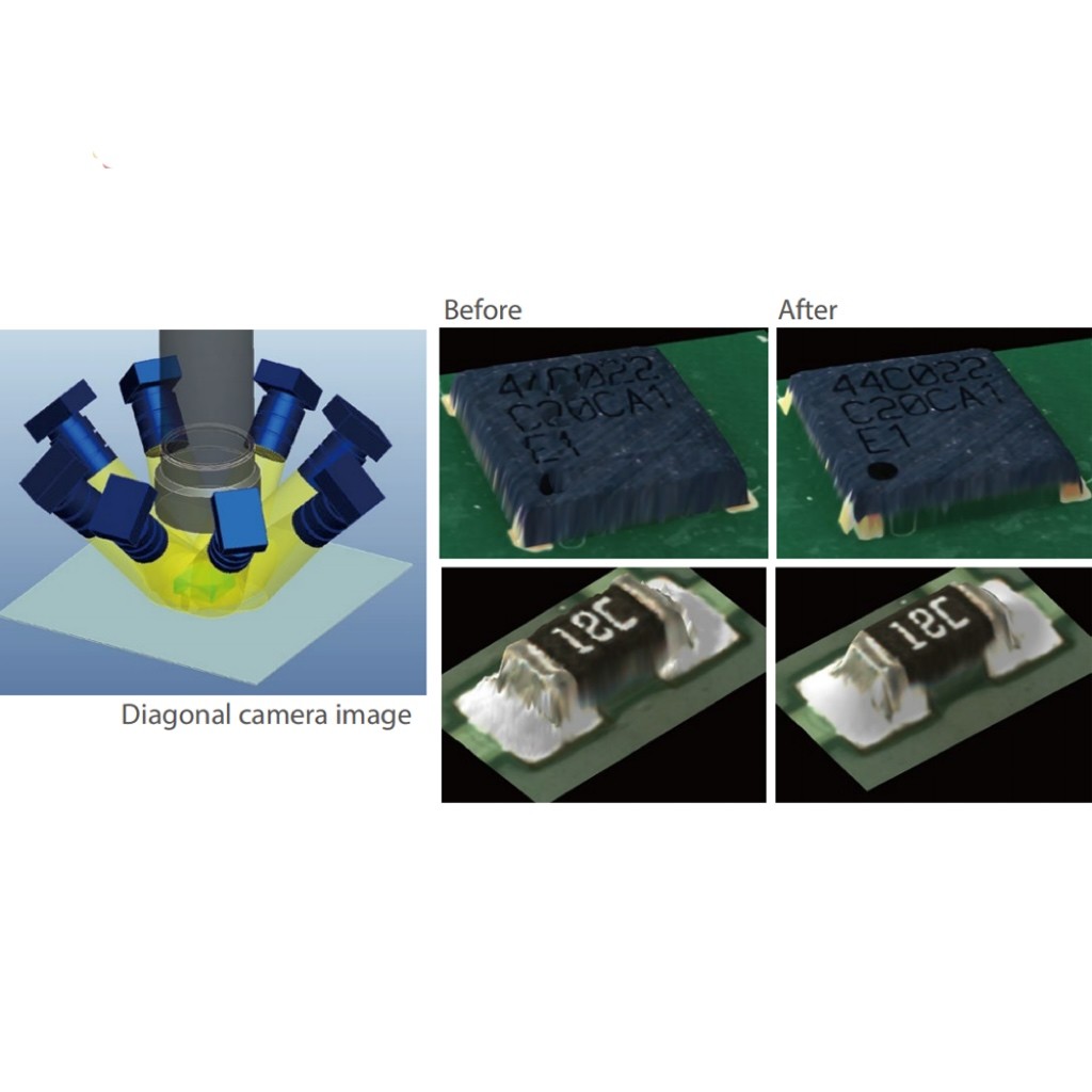 optical inspection equipment used during detailed electronic circuit board inspections optical inspection equipment used during detailed electronic circuit board inspections