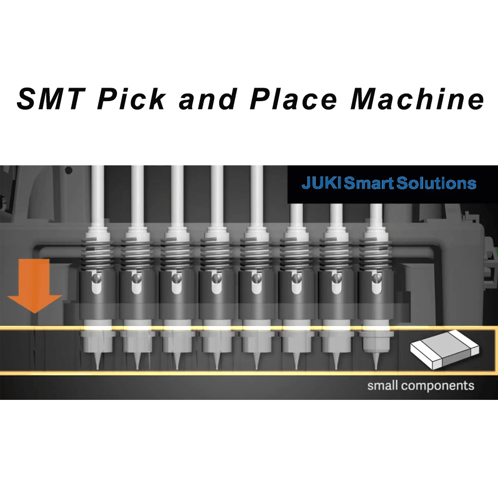 Efficient operation using a pick & place machine Efficient operation using a pick & place machine