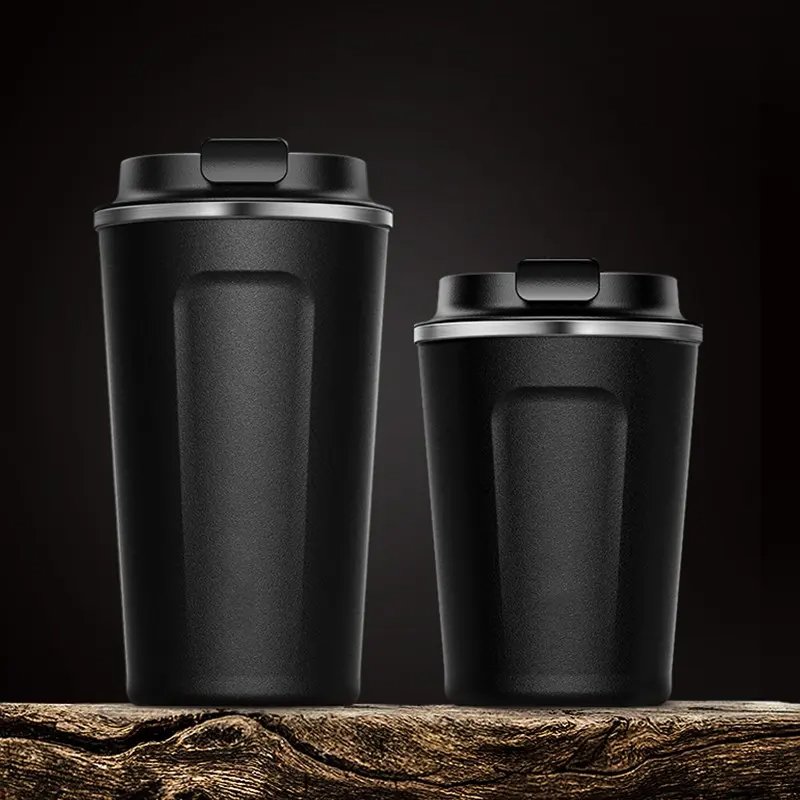 Double Wall Vacuum Insulated Tumbler keeping coffee hot