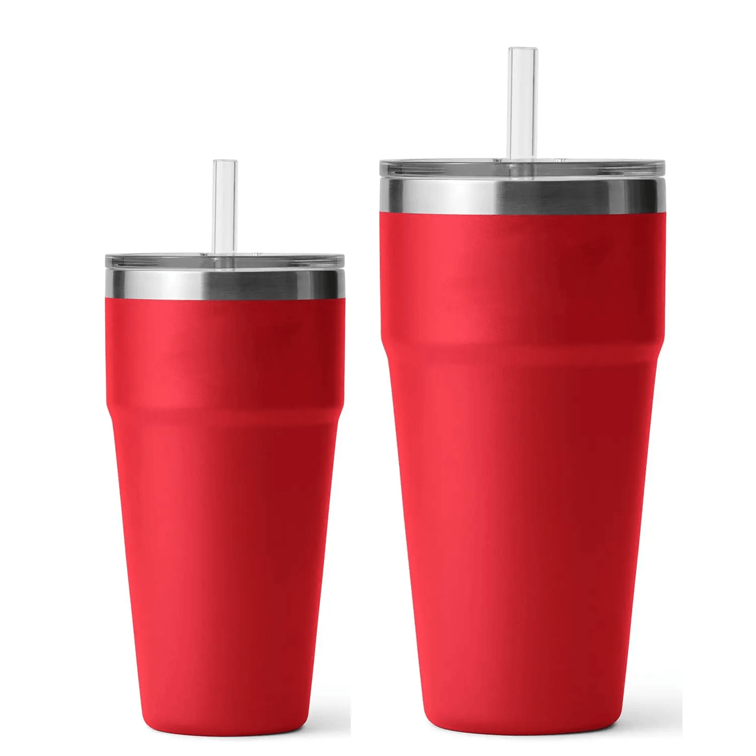 Double Insulated Cups with Lids and Straws Double Insulated Cups with Lids and Straws