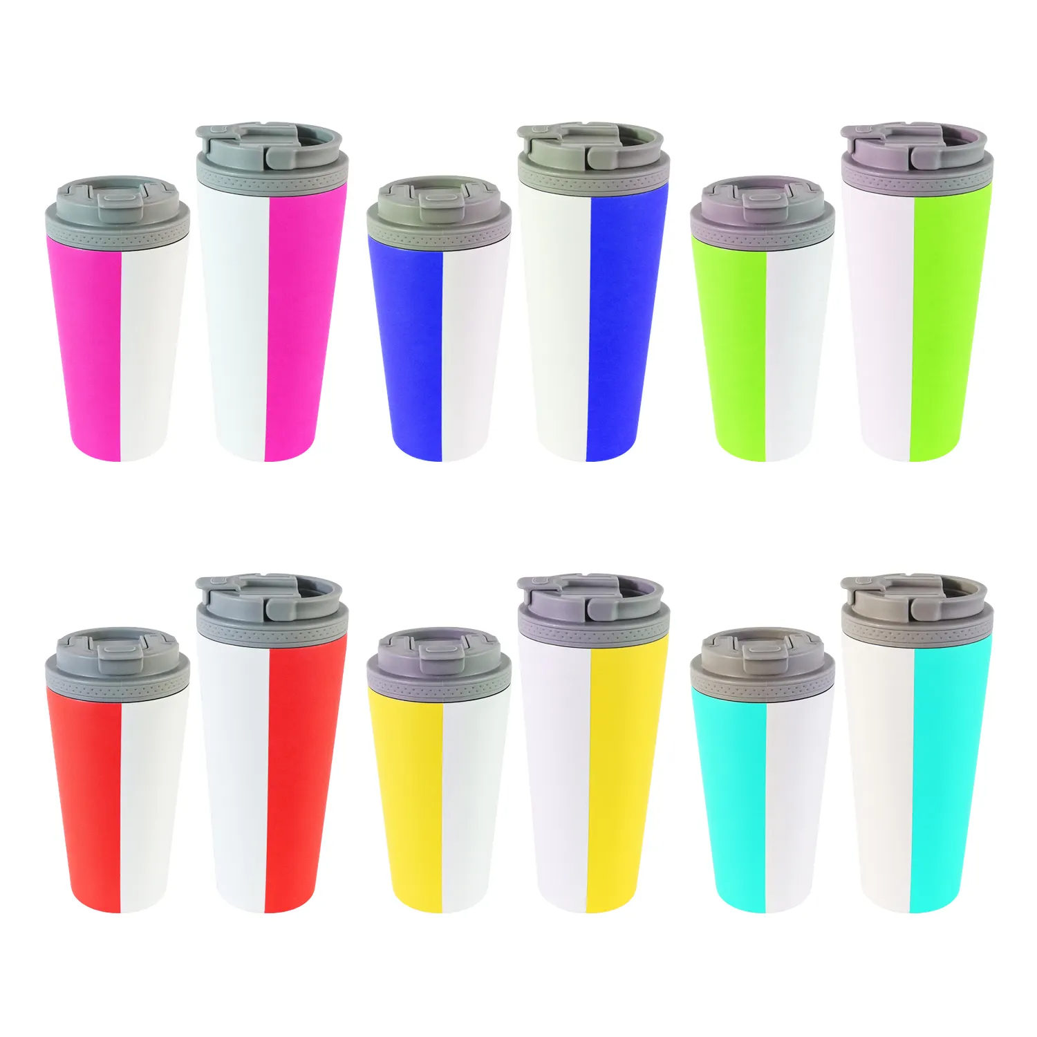 Customized coffee tumbler with personalized logo