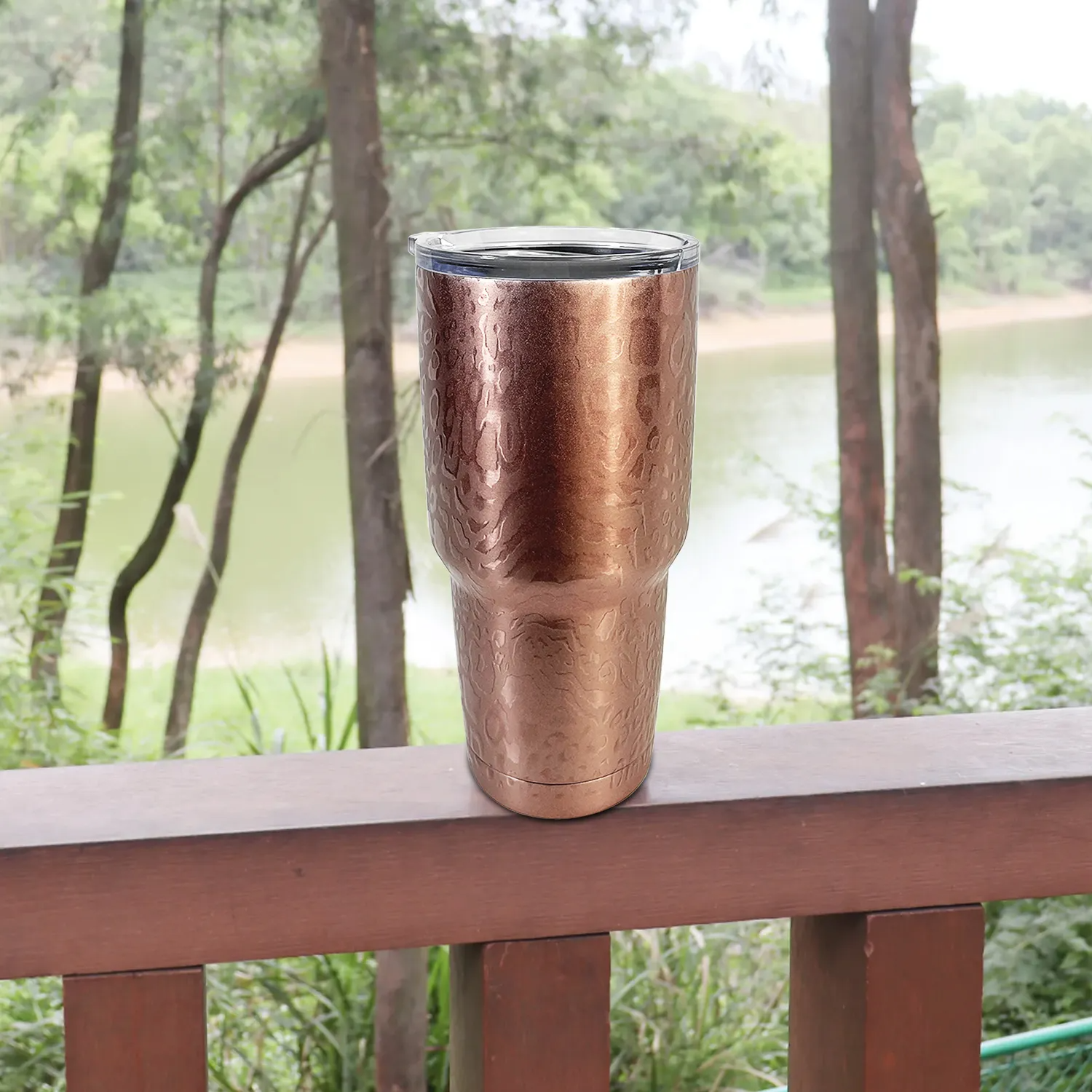 Stanley Cups stainless steel tumbler with innovative design.