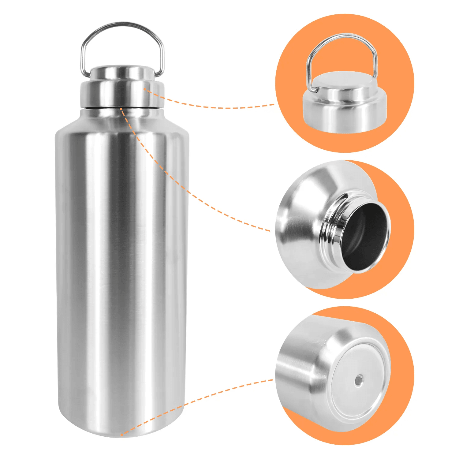 Spill-Proof Water Bottle for Adults with Straw Spill-Proof Water Bottle for Adults with Straw