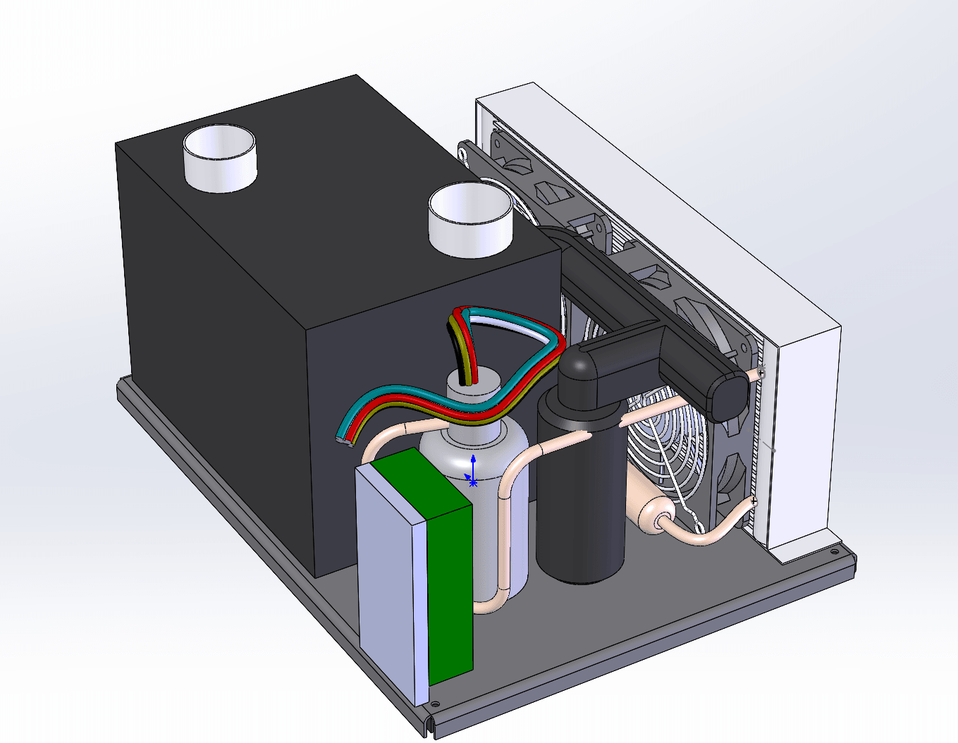 Energy-efficient water cooled system air conditioning Energy-efficient water cooled system air conditioning