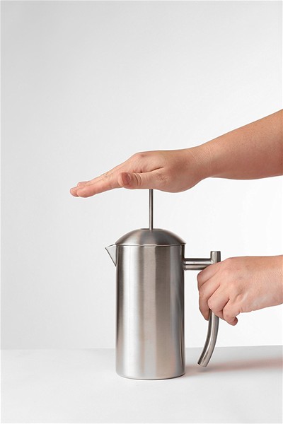 Stylish stainless steel French presses for coffee and tea maker Stylish stainless steel French presses for coffee and tea maker