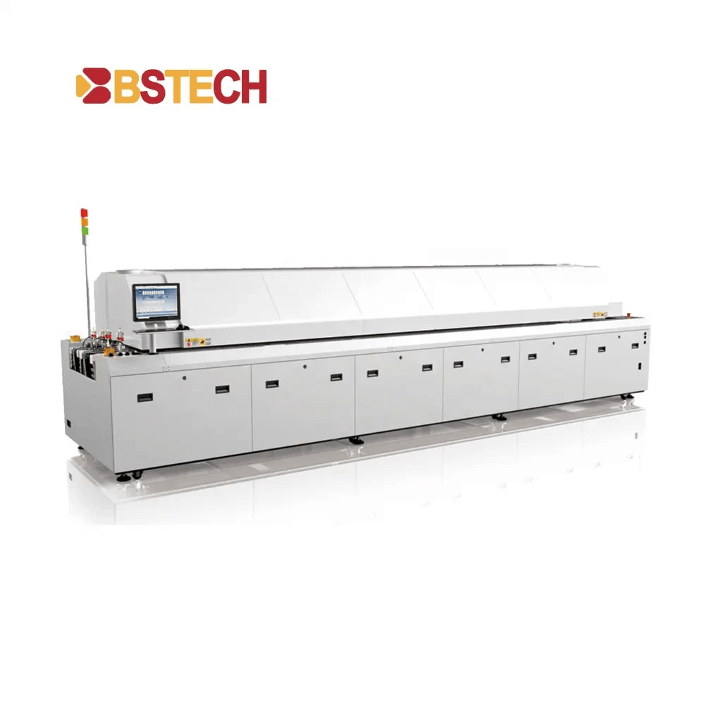 selective soldering machine setup with PCBs ready selective soldering machine setup with PCBs ready