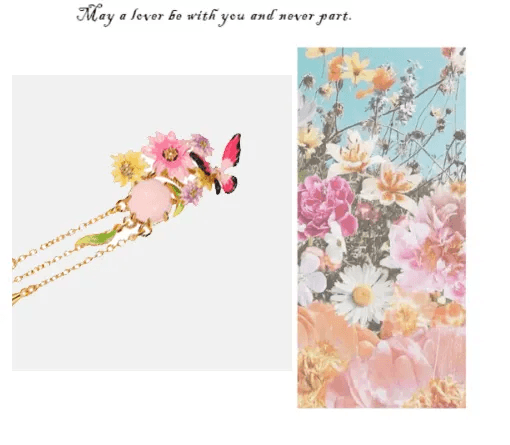 Stunning multiple butterfly necklace showcasing elegance and craftsmanship. Stunning multiple butterfly necklace showcasing elegance and craftsmanship.
