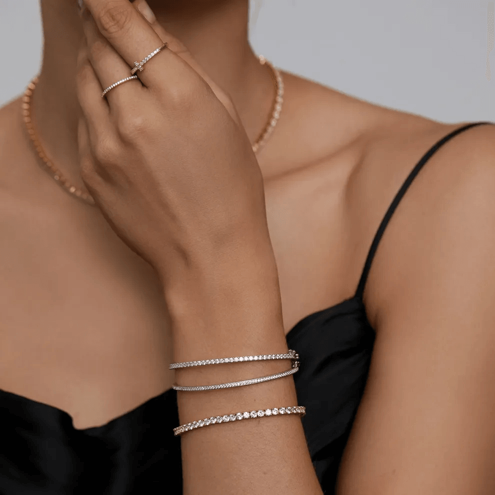 handcuff bracelet meaning expressed through matching bracelets