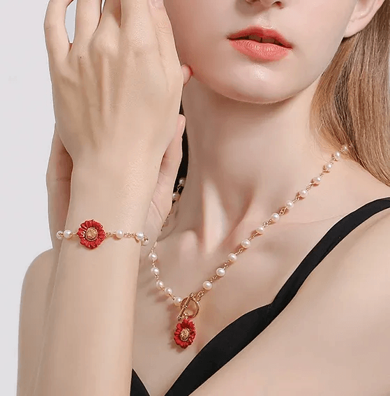 sister gifts jewelry collection featuring necklaces and bracelets