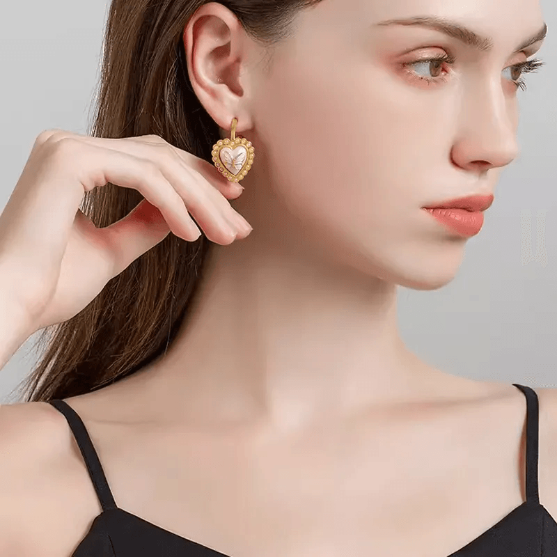 santa earrings collection showcasing beautiful designs