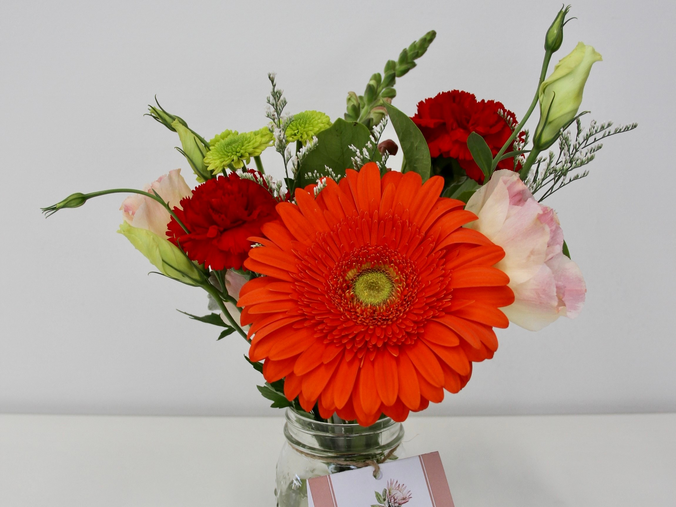 Beautiful orange flower bouquet perfect for gifting. Beautiful orange flower bouquet perfect for gifting.