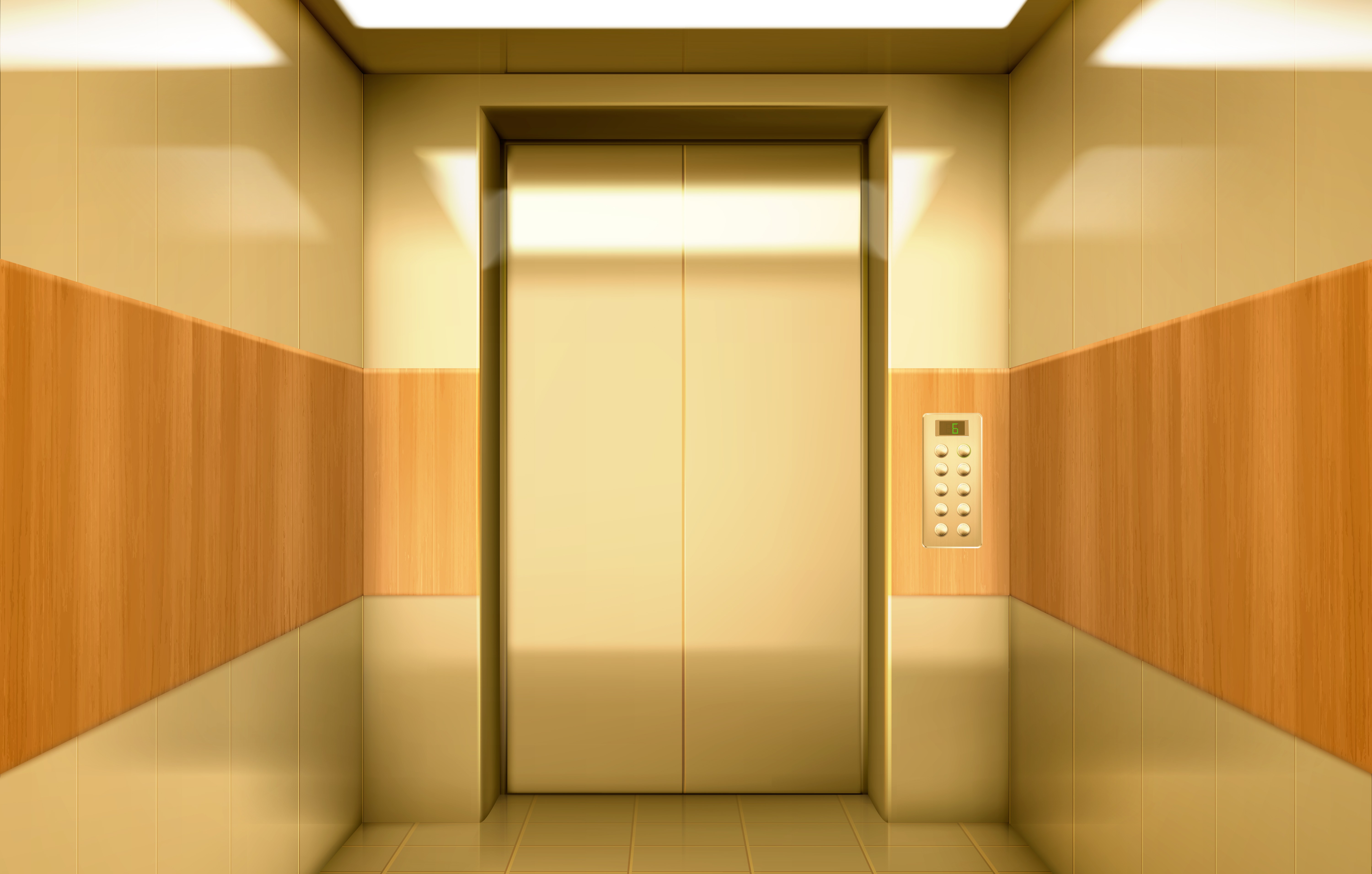 Illustration of typical elevator dimensions Illustration of typical elevator dimensions